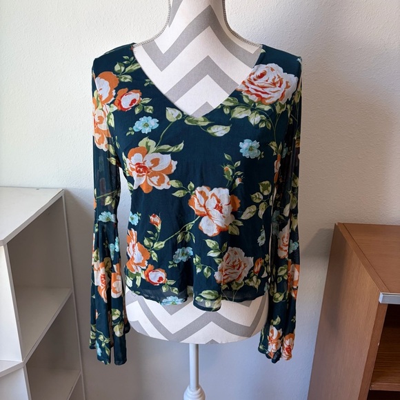 Cloud & Sky Floral Shirt - Picture 2 of 7